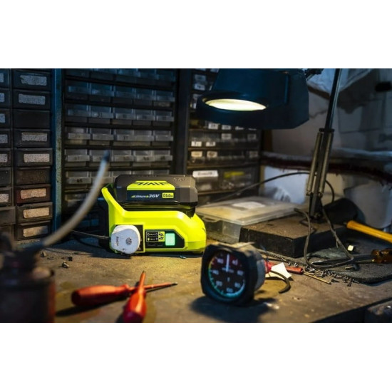 Інвертор Ryobi Max Power RY36BI300A-0 36V 300/500W без АКБ та ЗП (5133004893)