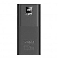 Універсальна мобільна батарея Sigma mobile X-Power SI50A6QLX 50000mAh Black (4827798741313)