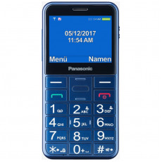 Мобiльний телефон Panasonic KX-TU155 Dual Sim Blue (KX-TU155EXCN)