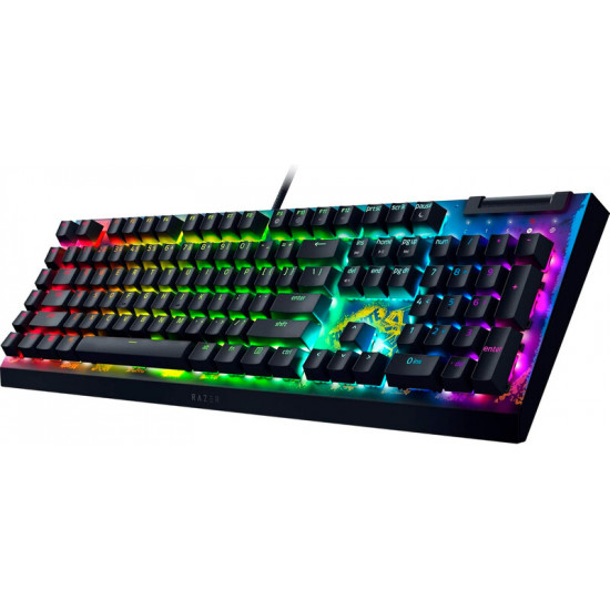 Клавіатура Razer BlackWidow V4 X Yellow Switch Fortnite (RZ03-04703600-R3M1)