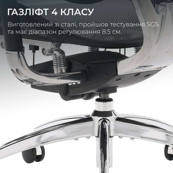 Крісло офісне Sihoo Doro S300 Mesh Dark Grey (S300-M201)
