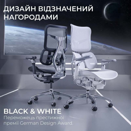 Крісло офісне Sihoo Doro S300 Mesh Dark Grey (S300-M201)