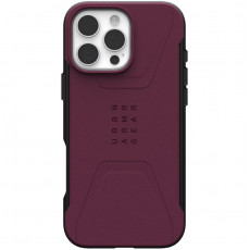 Чохол-накладка Urban Armor Gear для Apple iPhone 16 Pro Max Civilian Magsafe Bordeaux (114445119049)