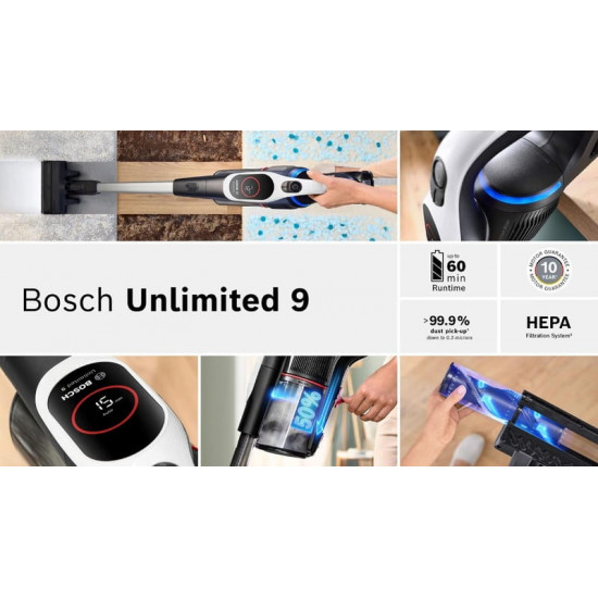 Акумуляторний пилосос Bosch BCS931WBA