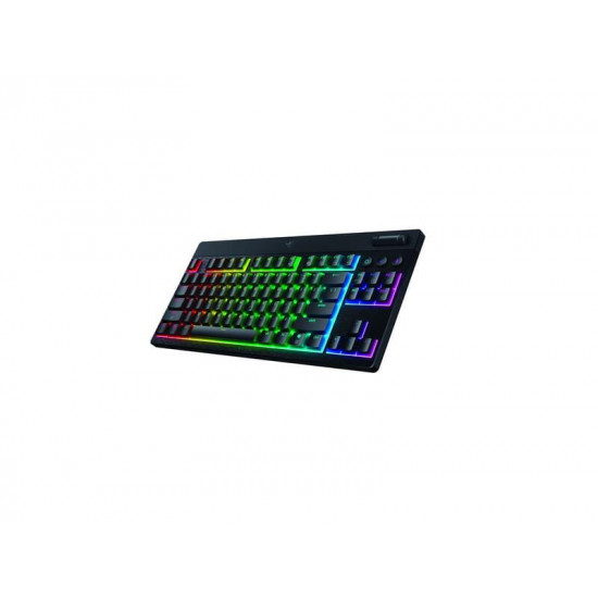 Клавіатура бездротова Razer BlackWidow V4 Low-Profile TKL Orange switch (RZ03-05450700-R3M1)