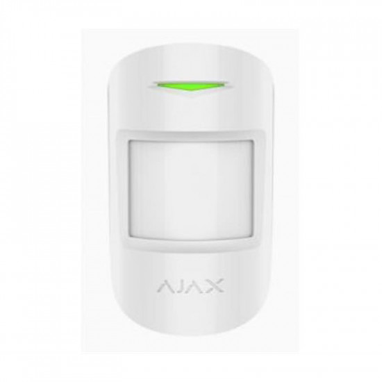Бездротовий датчик руху і розбиття скла Ajax CombiProtect White (7170.06.WH1/38097.06.WH1)