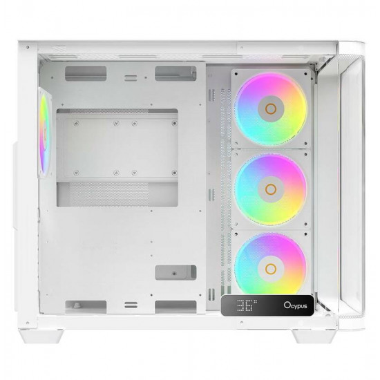Корпус Ocypus Iota C70 Curve ARGB White (IOTA-C70-WHD400CD-GL)