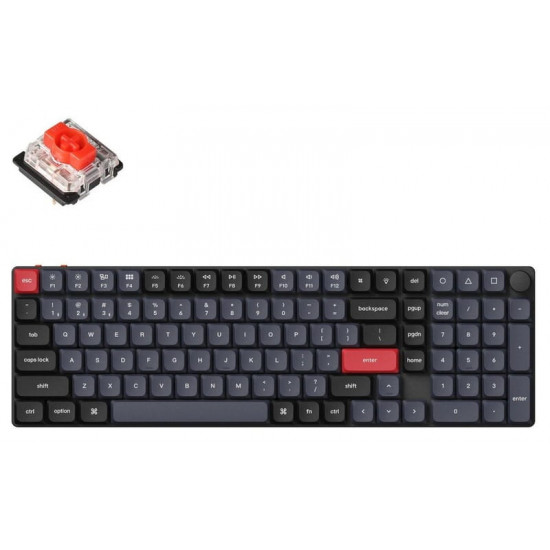 Клавіатура бездротова Keychron K17 PRO 100Key (K17P-B1-UA)