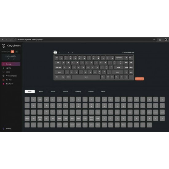 Клавіатура бездротова Keychron K17 PRO 100Key (K17P-B1-UA)