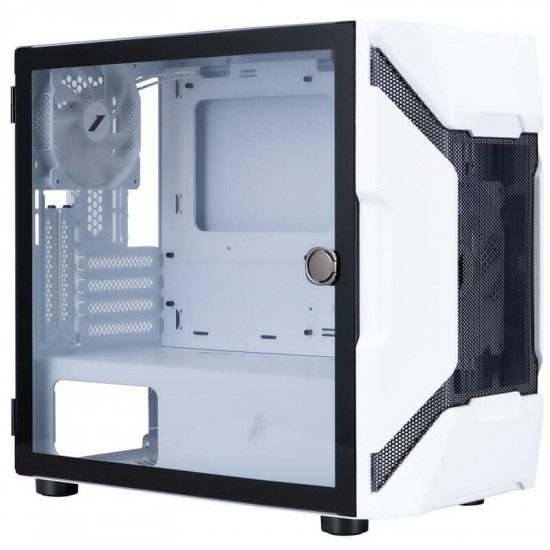 Корпус 1stPlayer D3-A-WH-1F7-14-W-1F7-W White без БЖ