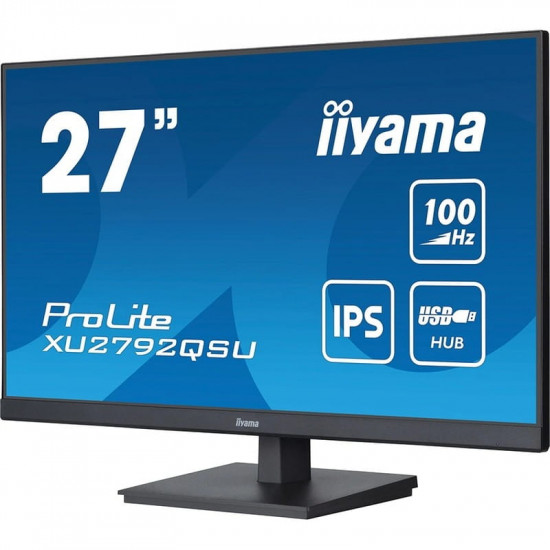 Монітор Iiyama 27" ProLite XU2792QSU-B6 IPS Black 100Hz