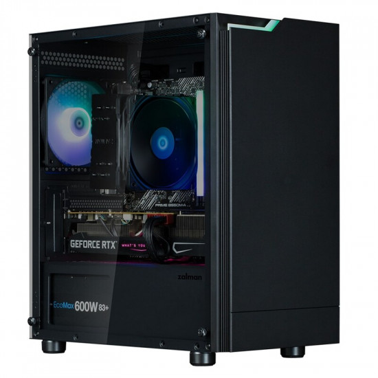 Корпус Zalman T4 Plus Black без БЖ