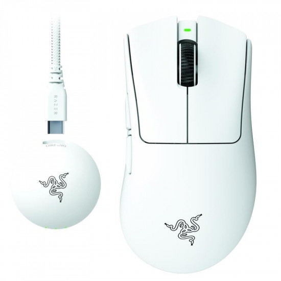 Миша бездротова Razer DeathAdder V4 Pro Wireless White (RZ01-05330200-R3G1)