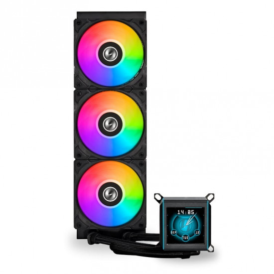 Система водяного охолодження Lian Li Galahad II LCD, 360 Black (G89.GA2ALCD36B.00)