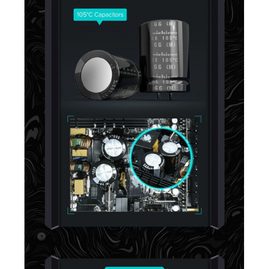 Блок живлення GameMax RGB-1300 1300W Black
