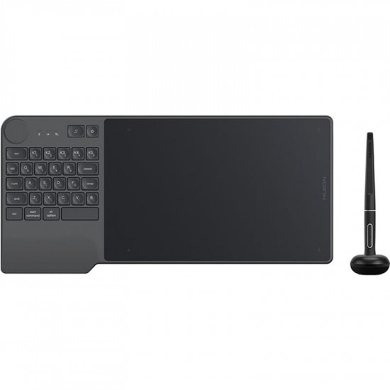 Графічний планшет Huion Keydial KD200 + рукавичка