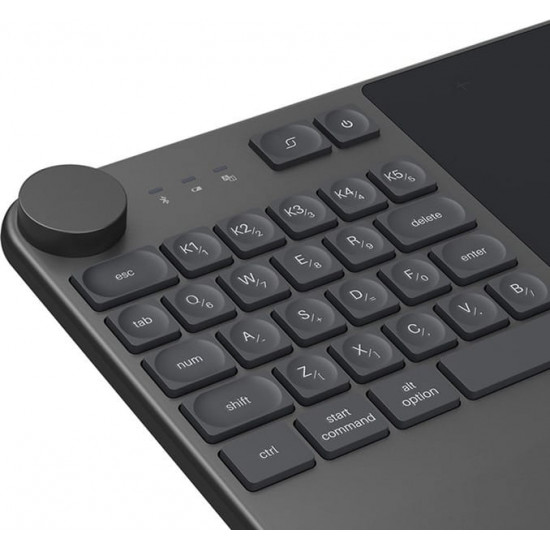 Графічний планшет Huion Keydial KD200 + рукавичка