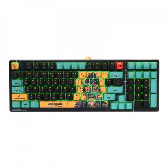 Клавіатура Bloody AT98 RGB Renegade Black
