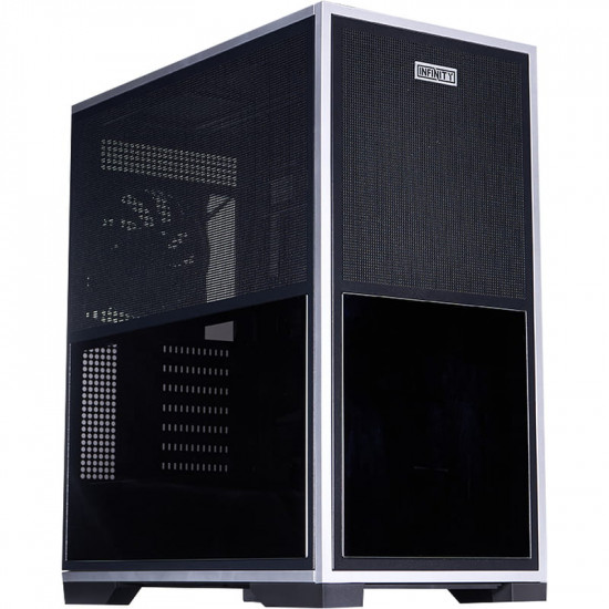 Корпус 1stPlayer IF8-BK-4FO7-14 Black