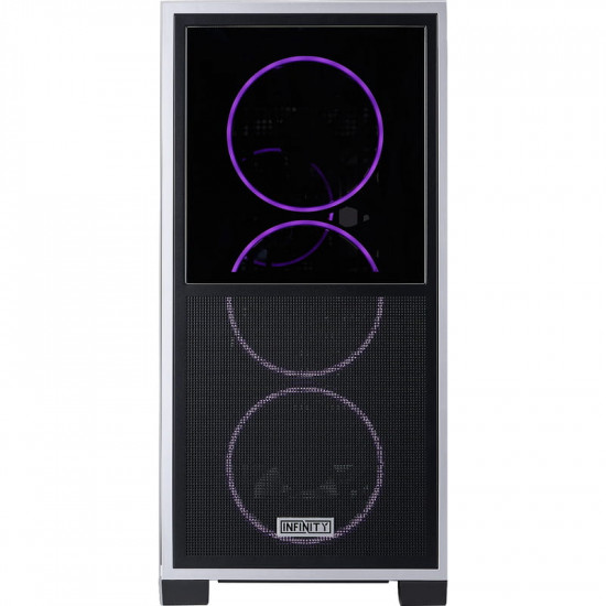Корпус 1stPlayer IF8-BK-4FO7-14 Black