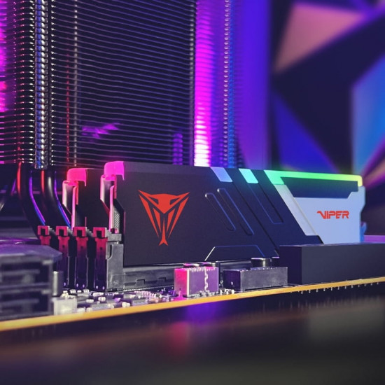 Модуль пам`яті DDR5 2x32GB/6000 Patriot Viper Venom RGB (PVVR564G600C30K)