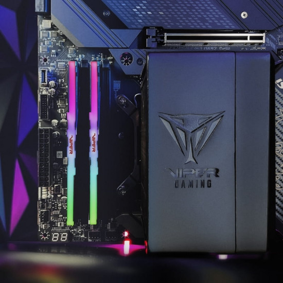 Модуль пам`яті DDR5 2x32GB/6000 Patriot Viper Venom RGB (PVVR564G600C30K)