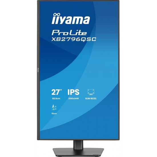 Монітор Iiyama 27" ProLite XB2796QSC-B1 IPS Black