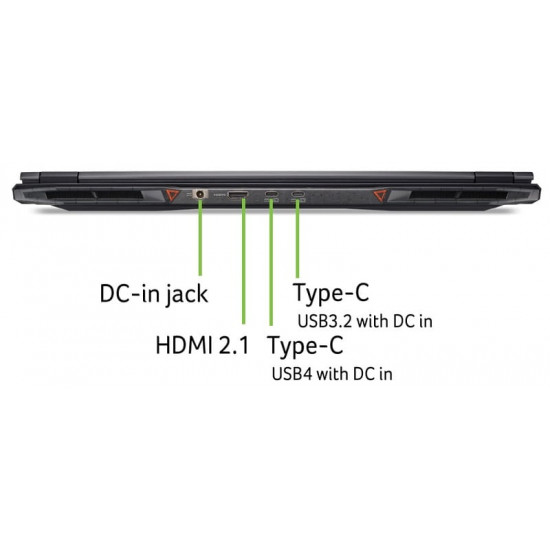 Ноутбук Acer Nitro 18 AI AN18-61-R127 (NH.QYBEU.003) Black