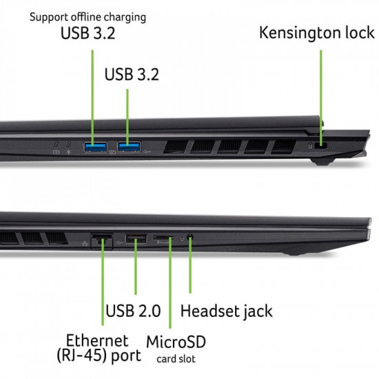 Ноутбук Acer Nitro 18 AI AN18-61-R127 (NH.QYBEU.003) Black