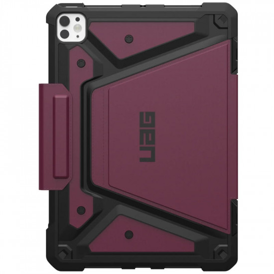 Чохол-книжка Urban Armor Gear Metropolis SE для Apple iPad Pro 11" (5th Gen 2024) Bordeaux (124475119049)