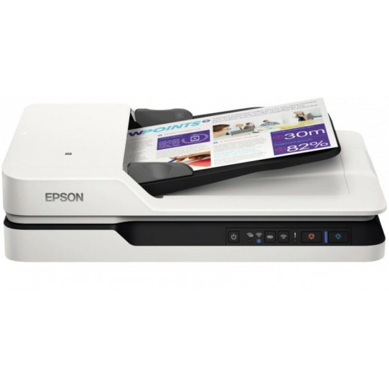 Сканер А4 Epson WorkForce DS-1660W з WI-FI (B11B244401)