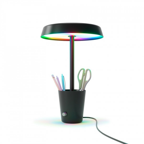 Настільна лампа Nanoleaf Umbra Cup, RGBW, Apple HomeKit, Matter Black (SQUB0300-1Cup)