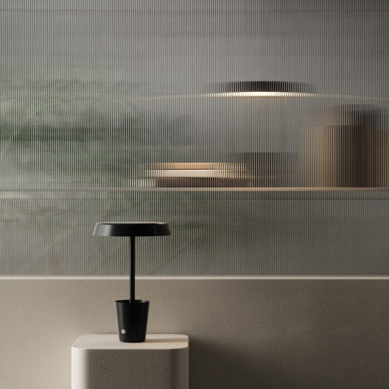 Настільна лампа Nanoleaf Umbra Cup, RGBW, Apple HomeKit, Matter Black (SQUB0300-1Cup)