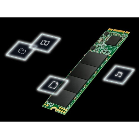 Накопичувач SSD  480GB Transcend 820S M.2 2280 SATAIII 3D TLC NAND (TS480GMTS820S)
