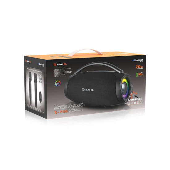 Акустична система REAL-EL X-755 Black