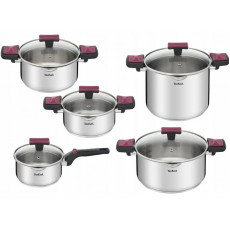 Набір посуду Tefal Cook&Clip 10 предметів (G723SA74)