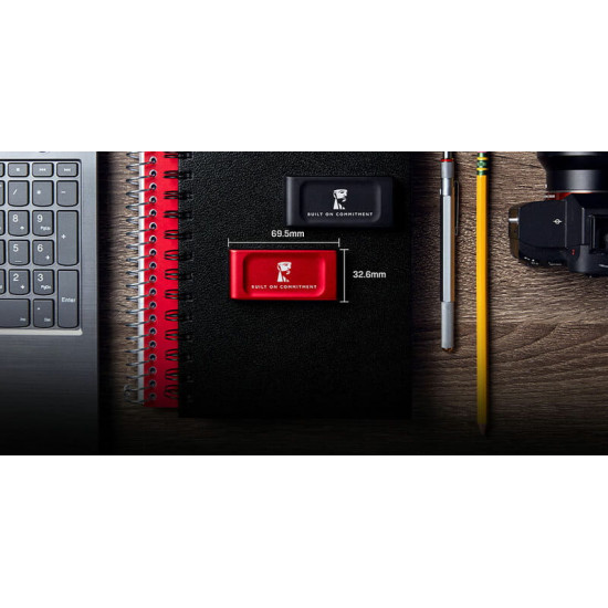 Накопичувач зовнішній SSD Portable 1ТB Kingston SXS1000 BoC Black (SXS1000/1000GA)