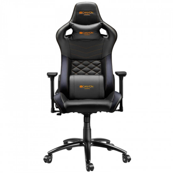 Крісло для геймерів Canyon Nightfall Black/Orange (CND-SGCH7)