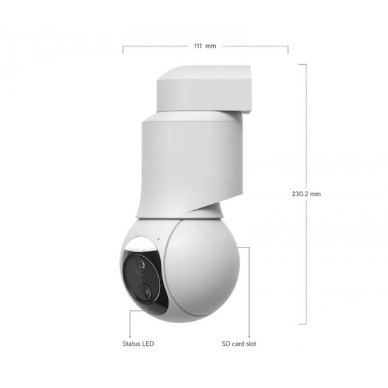 IP-камера Ubiquiti UniFi G6 PTZ White (UVC-G6-PTZ-W)