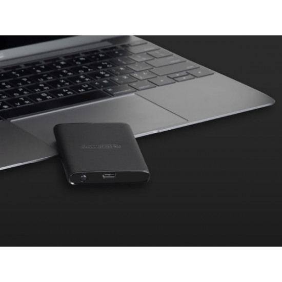 Накопичувач зовнішній SSD USB 3.1 Type-C 500GB Transcend ESD270C Black (TS500GESD270C)