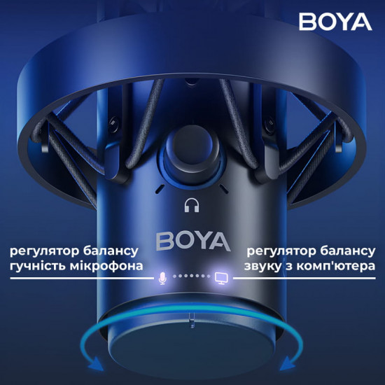 Мікрофон BOYA K5-02 RGB Black