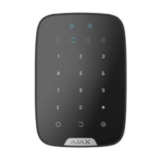 Бездротова сенсорна клавіатура Ajax Keypad Plus black