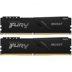 Модуль пам`ятi DDR4 2x16GB/3200 Kingston Fury Beast Black (KF432C16BB1K2/32WP)