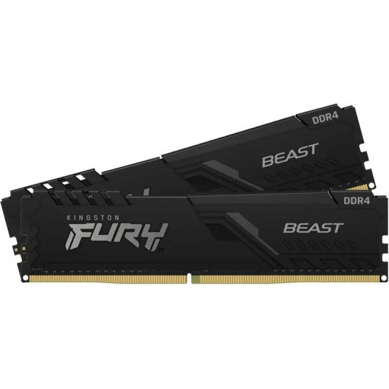 Модуль пам`ятi DDR4 2x16GB/3200 Kingston Fury Beast Black (KF432C16BB1K2/32WP)