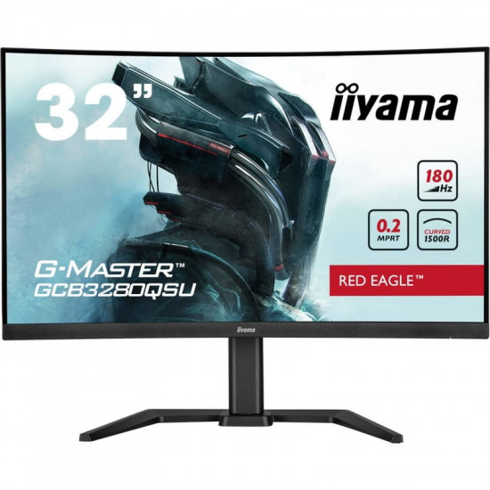 Монітор Iiyama 31.5" G-Master GCB3280QSU-B2 VA Black 180Hz Curved