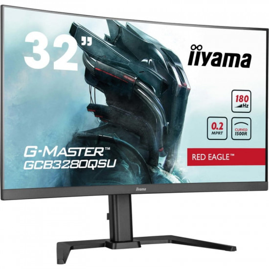 Монітор Iiyama 31.5" G-Master GCB3280QSU-B2 VA Black 180Hz Curved