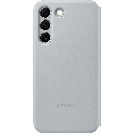 Чохол-книжка Samsung Smart LED View Cover для Samsung Galaxy S22 SM-S901 Light Gray (EF-NS901PJEGRU)