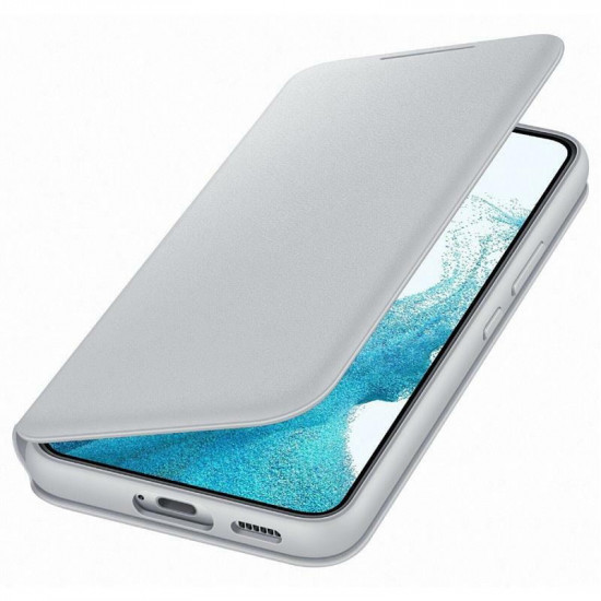 Чохол-книжка Samsung Smart LED View Cover для Samsung Galaxy S22 SM-S901 Light Gray (EF-NS901PJEGRU)