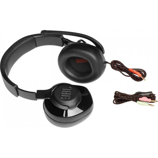 Гарнiтура JBL Quantum 200 Black (JBLQUANTUM200BLK)
