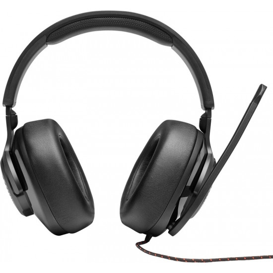 Гарнiтура JBL Quantum 200 Black (JBLQUANTUM200BLK)